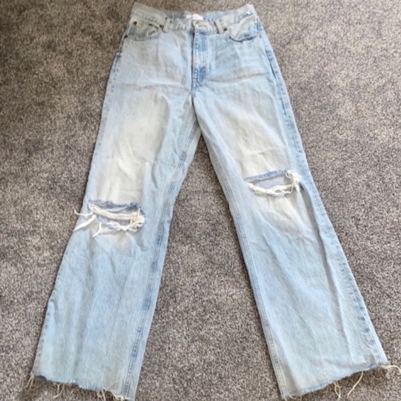 Zara Jeans Zara Wide Leg Jeans Poshmark